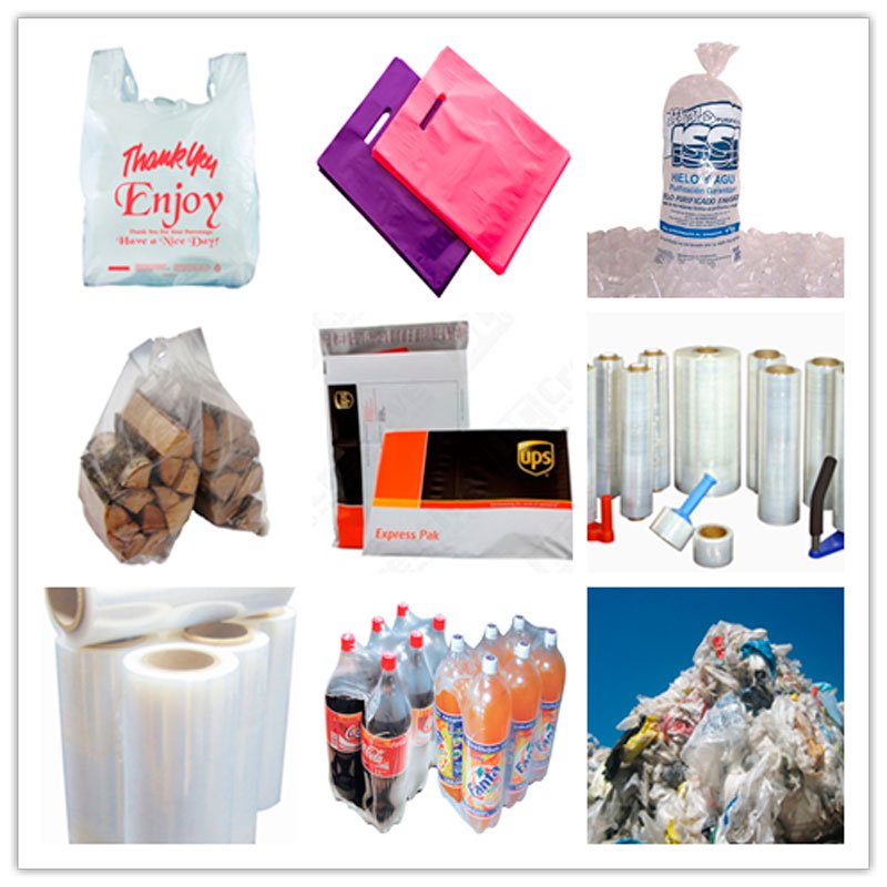 Máquina de reciclagem de plástico de duas fases