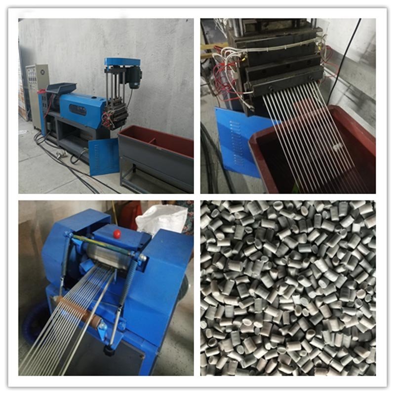 Máquina de reciclagem de plástico de duas fases
