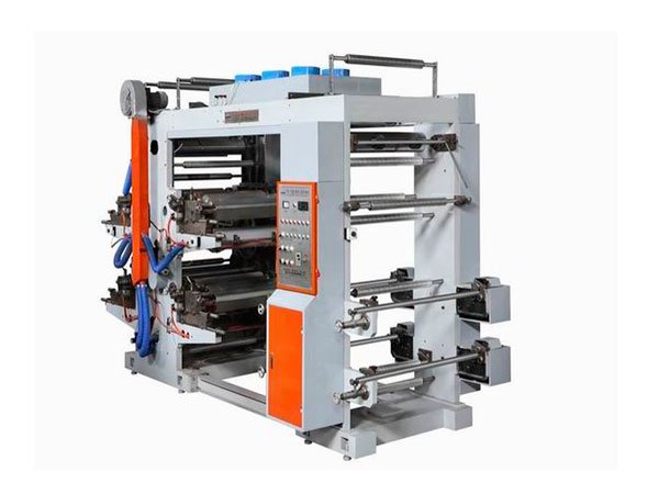 Máquina de impressão flexográfica de quatro cores