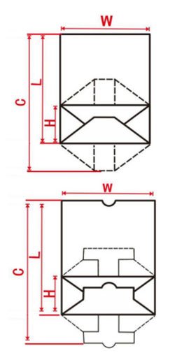 Máquina de saco de papel de fundo quadrado (alimentação de rolo ajustável)
