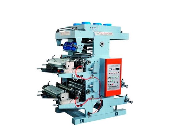Máquina de impressão flexográfica de duas cores